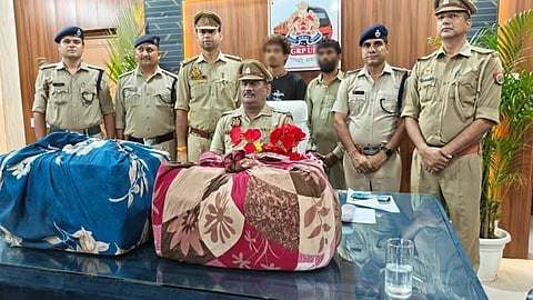 GRP Seizes 29 Kg of Ganja at Agra Cantt Railway Station, Two Punjab Men Arrested