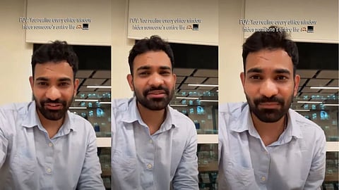A viral video from Hyderabad highlights the untold stories, struggles, and dreams hidden behind every glowing window of a corporate office.