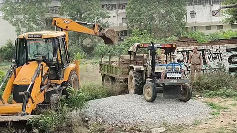 Morena Illegal Stone Mining