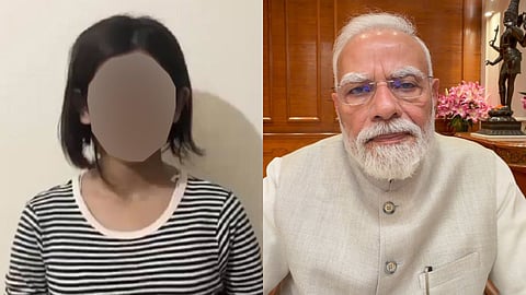 student apology to pm narendra modi video viral