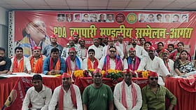 सपा व्यापार सभा के सम्मेलन में भाजपा पर हमला, मनीष जगन बोले- 2027 में बदलाव का मन बना चुका व्यापारी समाज