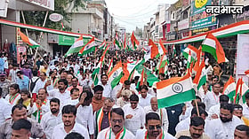 छत्रपति संभाजीनगर में CM फडणवीस की मौजूदगी में उमड़ा देशभक्ति का सैलाब, देखें तिरंगा यात्रा की तस्वीरें