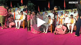 मराठा आरक्षण के नायक या नए महाराज? मनोज जरांगे के चरणों में माथा टेकती महिलाओं का VIDEO वायरल
