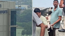 12वीं मंजिल पर फंसा मिला आवारा कुत्ता, ऐसे हुआ खतरनाक रेस्क्यू; वीडियो देख बोले- ‘डोगेश भाई दोबारा मत करना’