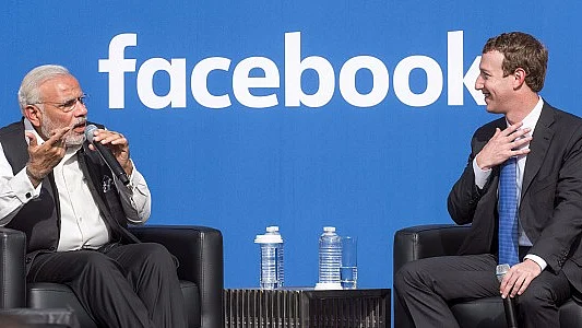 नरेन्द्र मोदी और मेटा के सीईओ मार्क जुकरबर्ग