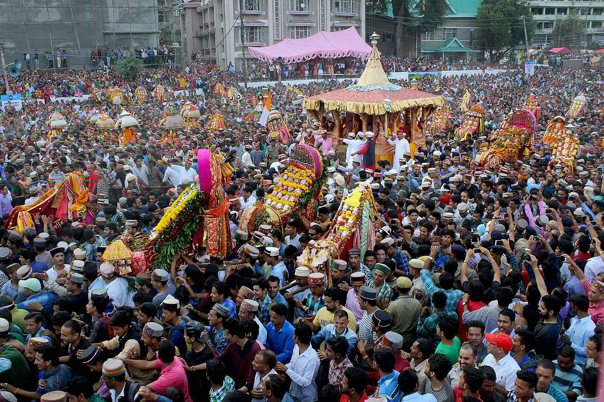 दशहरा और दुर्गा विसर्जन...देश ने मनाया उत्सव