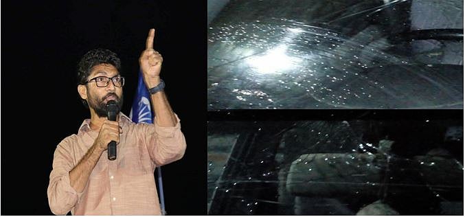 गुजरात चुनाव में हिंसा: जिग्नेश मेवानी पर दो दिन में चौथा हमला, ‘बीजेपी के थे हमलावर’