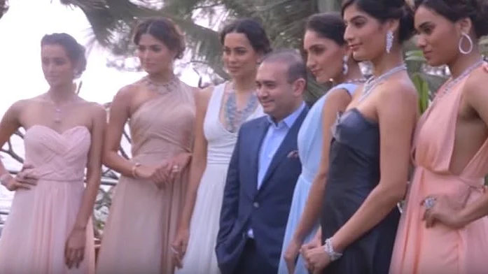 नीरव मोदी के यूट्यूब चैनल पर उपलब्ध वीडियो का ग्रैब