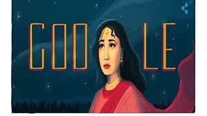 ‘ट्रेजेडी क्वीन’ मीना कुमारी को गूगल  ने डूडल  बनाकर किया याद