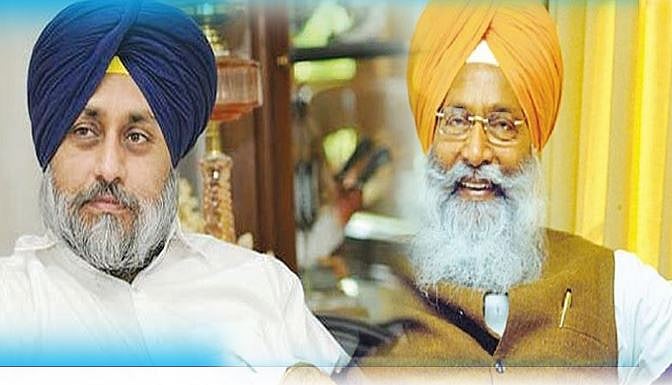 पंजाब:  गहरे संकट में अकाली दल, सुखबीर बादल की हठधर्मी से नाराज बुज़ुर्ग नेताओं की अगुवाई में खुली बगावत