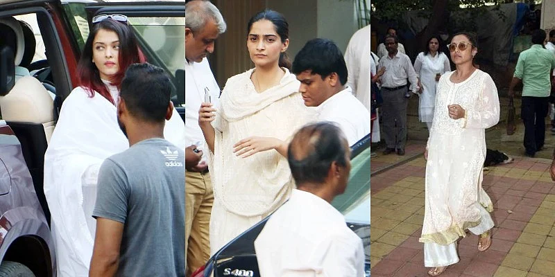 कृष्णा राज कपूर को आखिरी विदाई देने उमड़ा बॉलीवुड, मां को मुखाग्नि देते हुए भावुक हुए रणधीर और राजीव
