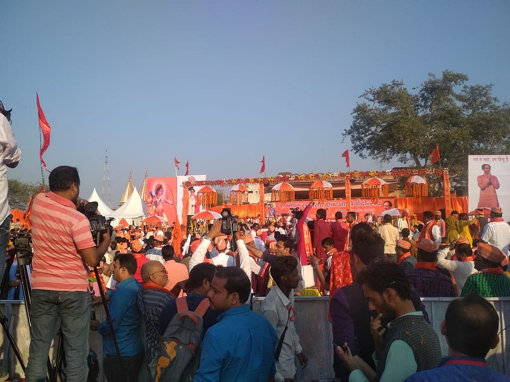 अयोध्याः शिवसेना की रैली फ्लॉप, उद्धव ठाकरे ने मोदी सरकार को बताया कुंभकरण, मांगी मंदिर निर्माण की तारीख