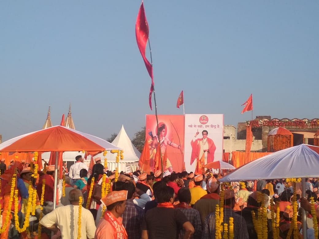 अयोध्याः शिवसेना की रैली फ्लॉप, उद्धव ठाकरे ने मोदी सरकार को बताया कुंभकरण, मांगी मंदिर निर्माण की तारीख