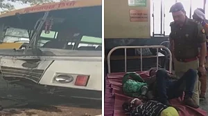उत्तर प्रदेश: रोडवेज बस-जीप की टक्कर में 6 लोगों की मौत, 13 गंभीर रूप से घायल