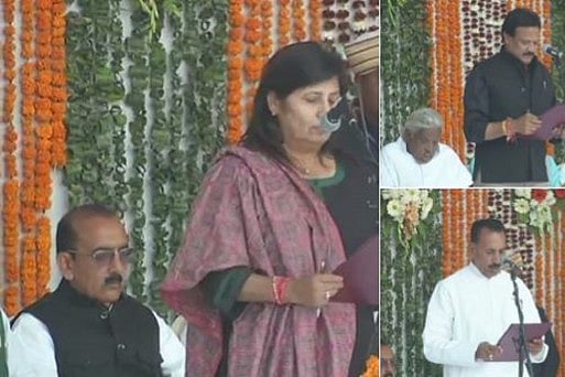 मध्य प्रदेश: कमलनाथ  कैबिनेट का हुआ गठन, 28 मंत्रियों ने ली शपथ