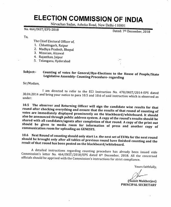 चुनाव आयोग के नए निर्देशों के बाद इस बार विधानसभा चुनावों के नतीजे आने में हो सकती है देरी
