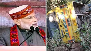 हिमाचल प्रदेश: पीएम मोदी की धर्मशाला रैली में जा रही छात्रों से भरी बस पलटी, 35 छात्र घायल