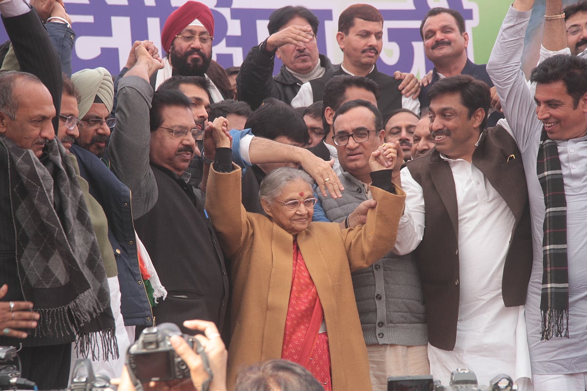 शीला दीक्षित ने 20 साल बाद फिर संभाली दिल्ली कांग्रेस की कमान, कार्यकर्ताओं में जबरदस्त जोश