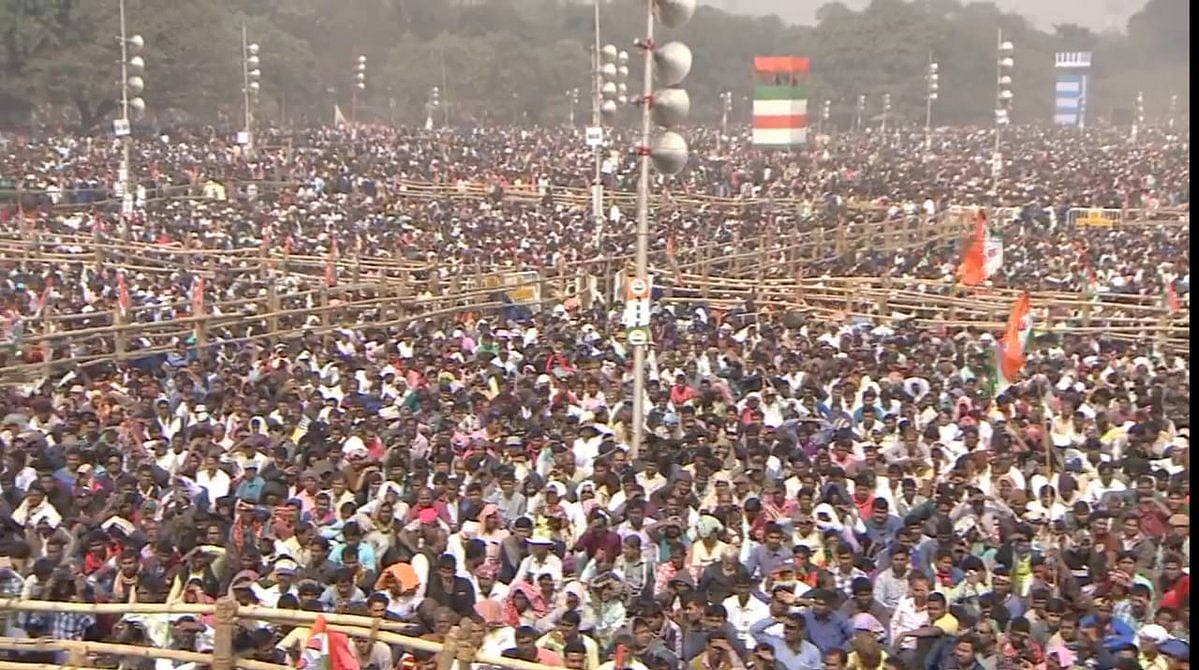 वीडियो:  ममता की ‘यूनाइटेड इंडिया रैली’ में  विपक्षी दलों ने दिखाया दम, लाखों की भीड़  से उड़ी मोदी सरकार नींद