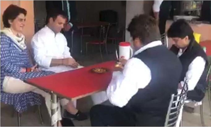 शामली में जिस ढाबे पर राहुल-प्रियंका ने पी चाय, खुशी में दोगुनी चीनी डाल दी ढाबा मालिक ने