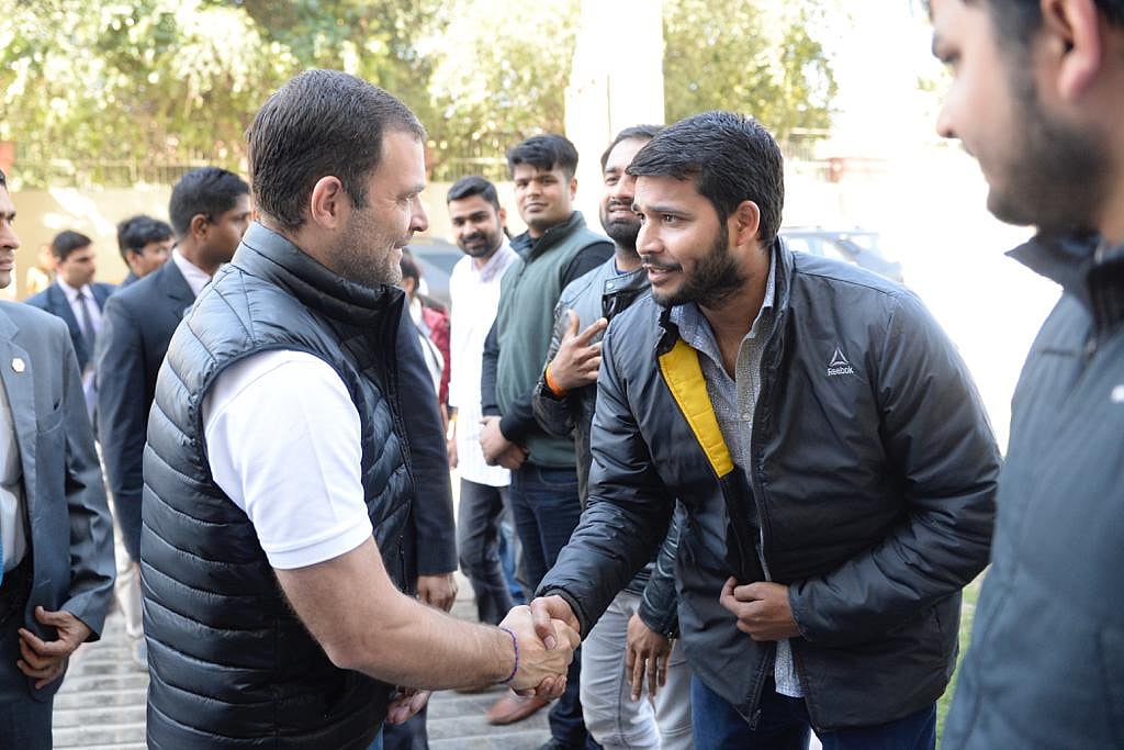 दिल्ली: छात्रों से संवाद में राहुल बोले, देश में नौकरियों की कमी के चलते बढ़ रहा गुस्सा, नहीं मान रही सरकार