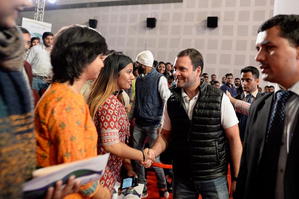 दिल्ली: छात्रों से संवाद में राहुल बोले, देश में नौकरियों की कमी के चलते बढ़ रहा गुस्सा, नहीं मान रही सरकार