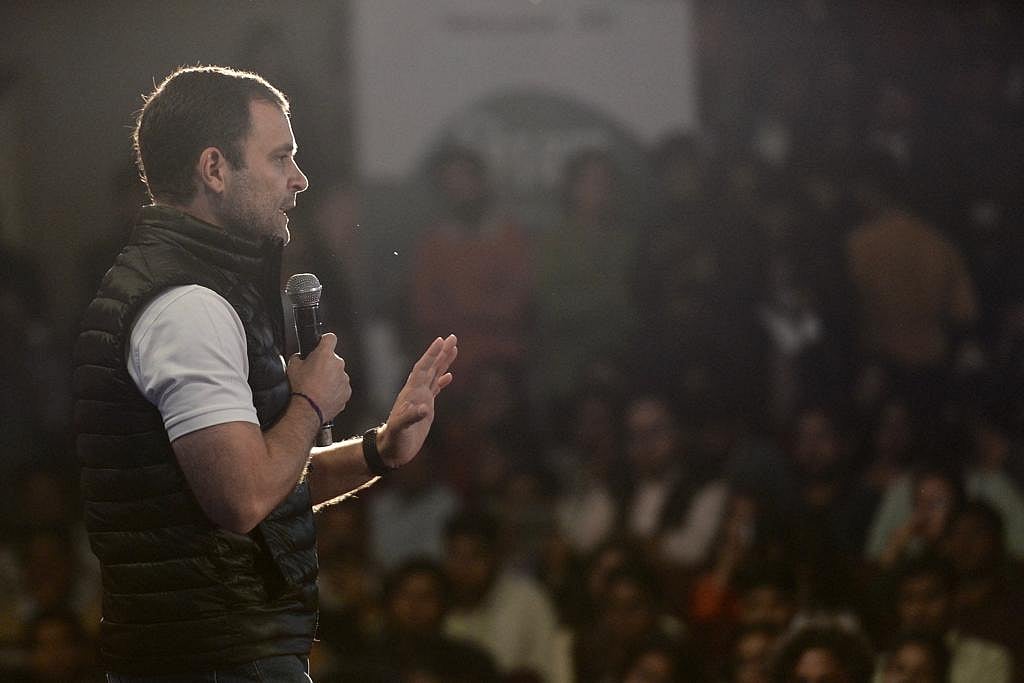 दिल्ली: छात्रों से संवाद में राहुल बोले, देश में नौकरियों की कमी के चलते बढ़ रहा गुस्सा, नहीं मान रही सरकार