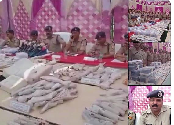 दूसरे चरण के चुनाव से ठीक पहले बुलंदशहर में हथियारों का जखीरा बरामद,  2 करोड़ की शराब, डेढ़ करोड़ की नगदी जब्त