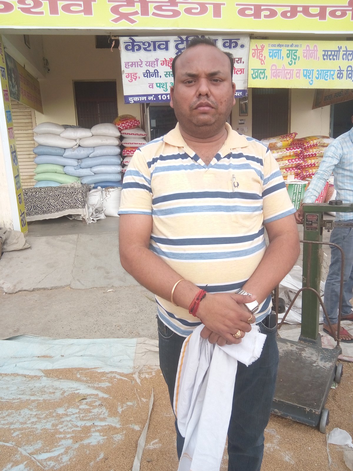 <b>सोनीपत अनाज मंडी ट्रेडर्स एसोसिएशन के कोषाध्यक्ष प्रवीण गोयल </b><b> </b><b>(फोटो: धीरेन्द्र अवस्थी)</b>
