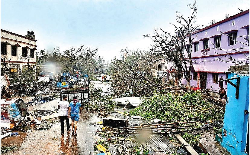 इंसान तूफानों को रोक तो नहीं सकता, लेकिन पेड़ लगाकर तबाही से बच सकता है