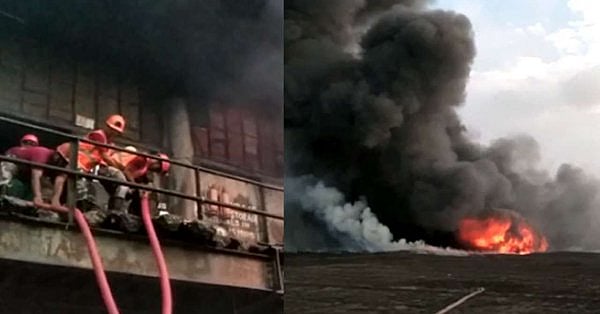 कोलकाता में केमिकल गोदाम में भीषण आग, दमकल की 25 गाड़ियां मौक पर, आग पर काबू पाने की कोशिश जारी