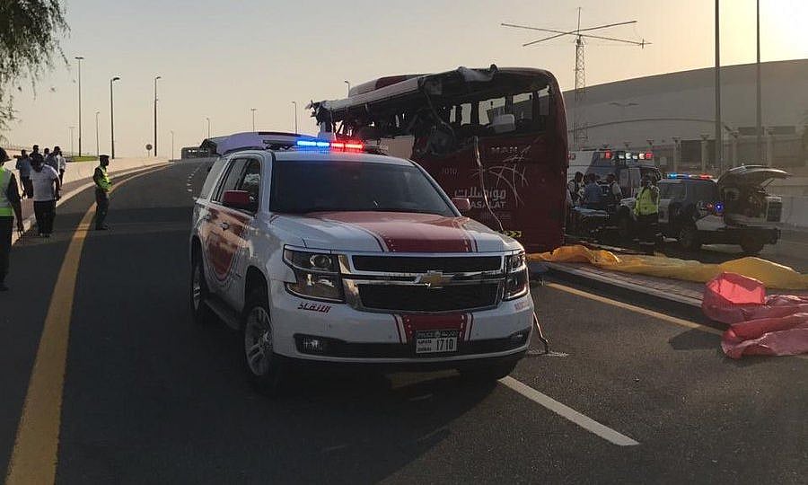 दुबई में दर्दनाक बस हादसा, 8 भारतीयों की हुई मौत, हादसे में बस में सवार 17 लोगों की गई जान