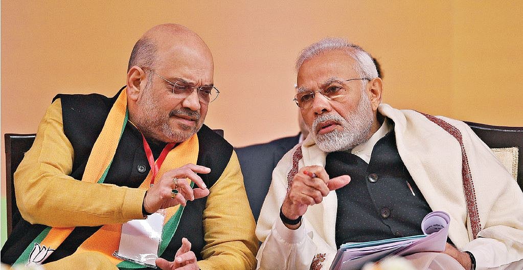 मोदी के बाद ‘वन टू टेन’ तक अमित शाह ही हैं सरकार, संघ की सलाह की भी अब नहीं  है कोई हैसियत