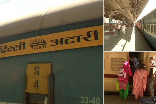 76 भारतीय और 41 पाकिस्तानी नागरिकों को लेकर दिल्ली पहुंची समझौता एक्सप्रेस