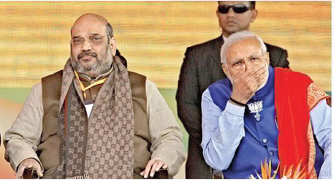 नरेंद्र मोदी की दूसरी पारी में अमित ही हैं ‘शाह’, बीजेपी में पीएम के ‘मन की बात’ तक नहीं सुनता कोई