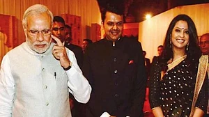 क्या राष्ट्रपिता महात्मा गांधी को मिली चुनौती, फडणवीस की पत्नी ने जन्मदिन पर मोदी को बताया ‘देश का पिता’