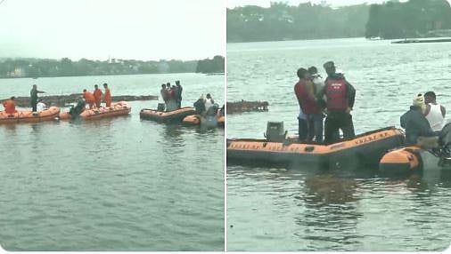 भोपाल हादसे पर पीएम, सीएम कमलनाथ ने जताया दुख,  विसर्जन के दौरान नाव पलटने से 12 की मौत, दर्दनाक वीडियो वायरल