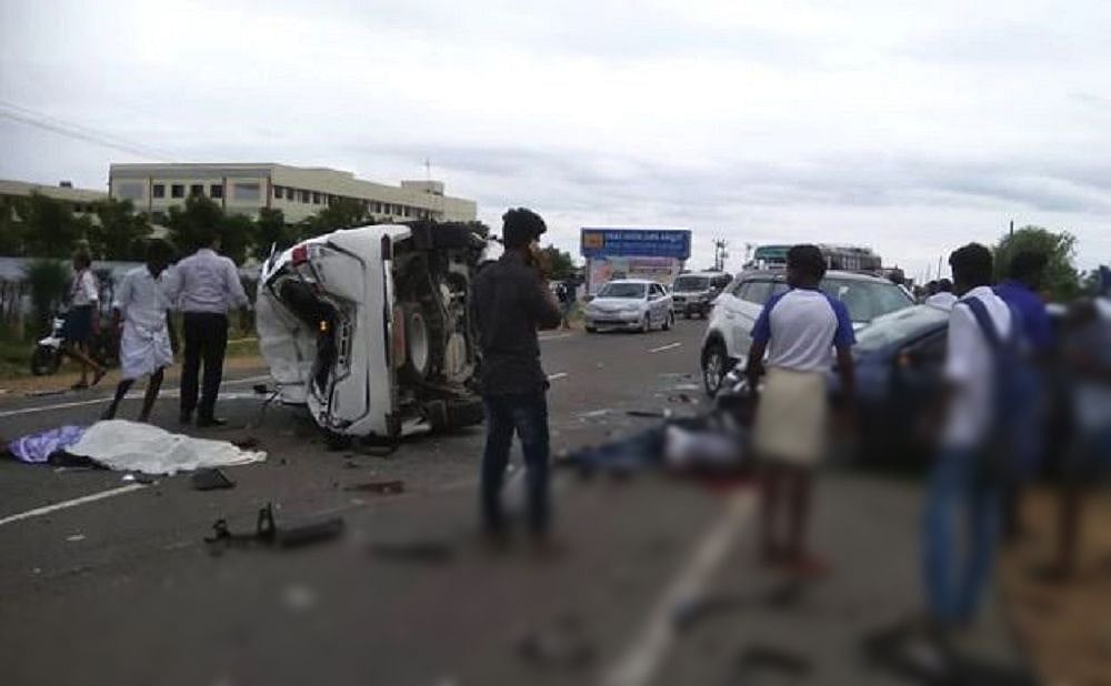 मध्य प्रदेश: उमा भारती के विधायक भतीजे की कार से भीषण हादसा, तीन लोगों की दर्दनाक मौत, विधायक ने दी ये दलील