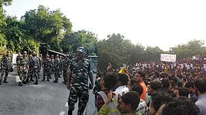 जेएनयू में छात्रों और प्रशासन के बीच बढ़ाव तनाव, सीआरपीएफ तैनात, छात्रों का आरोप- जेल बन रहा विश्वविद्यालय