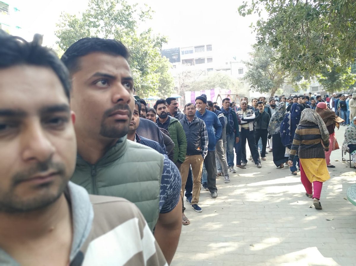 दिल्ली चुनाव LIVE: एक्सिस-माई इंडिया के एग्जिट पोल में ‘आप’ की लहर, 59 से 68 सीट मिलने का अनुमान