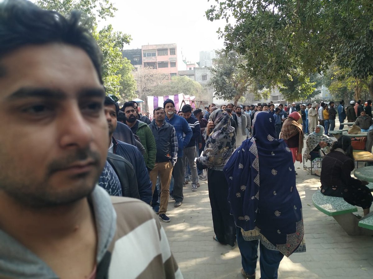 दिल्ली चुनाव LIVE: एक्सिस-माई इंडिया के एग्जिट पोल में ‘आप’ की लहर, 59 से 68 सीट मिलने का अनुमान