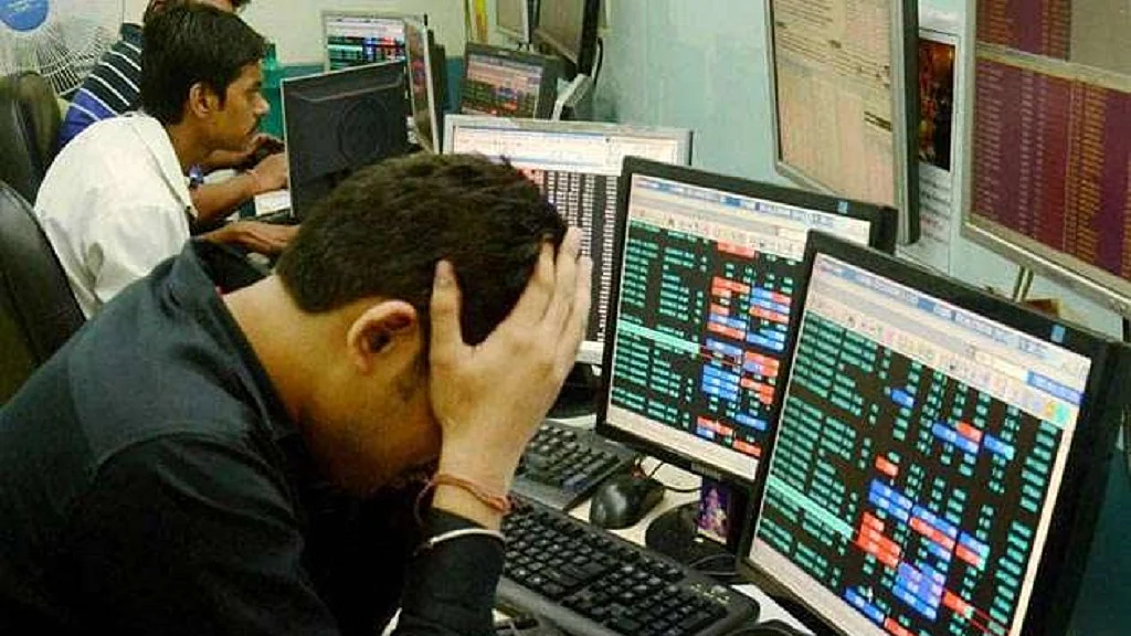 शेयर बाजार लुढ़का, सेंसेक्स 663 अंक टूटा, निवेशकों की संपत्ति 6.80 लाख करोड़ रुपये घटी