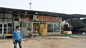 लॉकडाउन से मुरझा गई है गाजीपुर की फूल मंडी, नवरात्र पर भी सन्नाटा, दिहाड़ी मजदूरों के सामने रोजी-रोटी का संकट