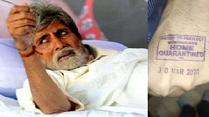 कोरोना के कहर से बॉलीवुड भी डरा!, अमिताभ बच्चन ने खुद को घर में किया पैक.. शेयर की तस्वीर