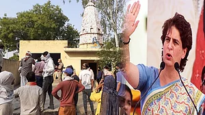 बुलंदशहर में मंदिर परिसर में दो साधुओं की हत्या, प्रियंका बोलीं- मामले की हो निष्पक्ष जांच, सच सामने लाए यूपी सरकार