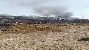 पंजाब के होशियारपुर में क्रैश हुआ वायु सेना का लड़ाकू विमान मिग-29, बाल-बाल बची पायलट की जान