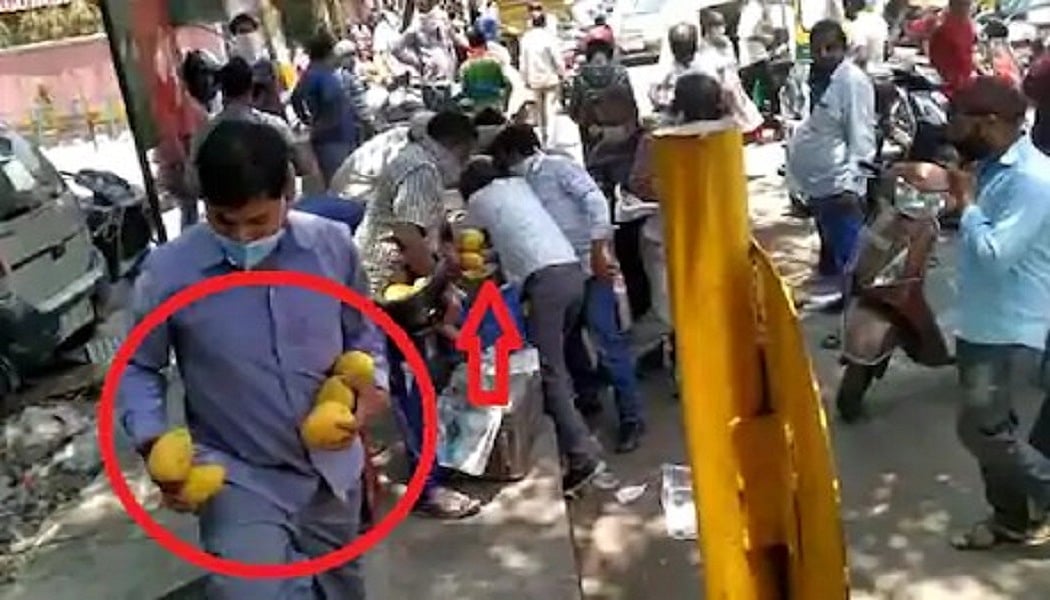 वीडियो: सड़क किनारे दिखीं आम की पेटियां तो मिनटों में लुट गए 20 हजार के आम, डकैती का मुकदमा दर्ज