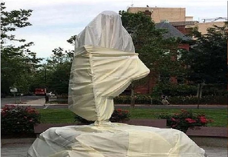 वाशिंगटन में गांधी की प्रतीमा दोबारा लगेगी, ओवरसीज कांग्रेस ने की खर्च उठाने की पेशकश