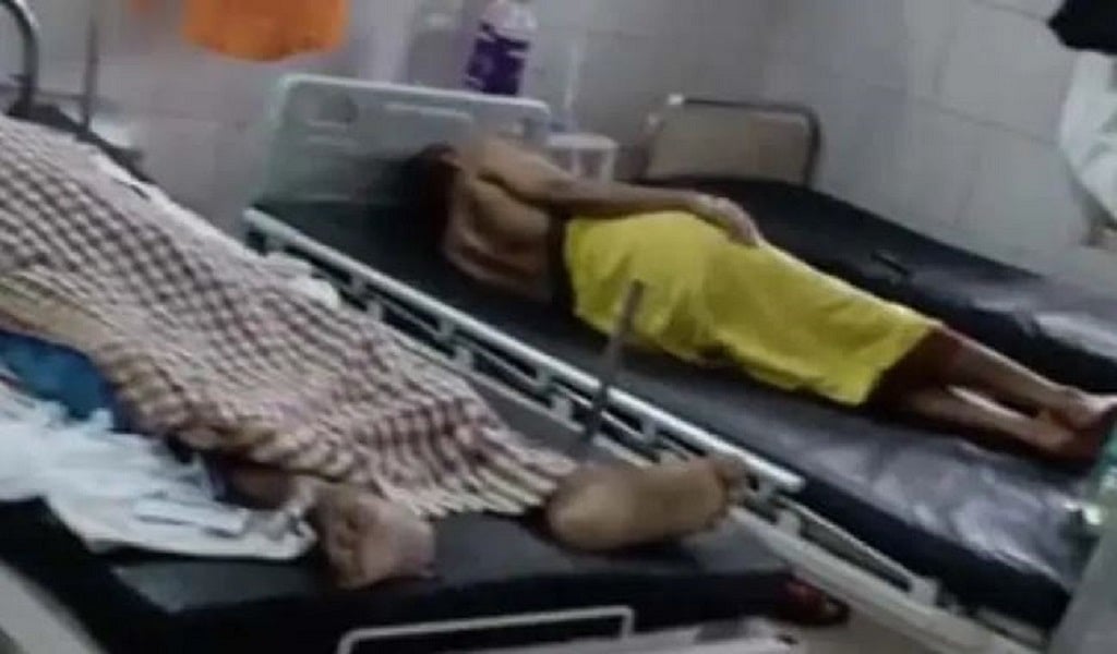 बिहार के सबसे बड़े कोरोना अस्पताल से भयावह तस्वीर, ‘शव’ के बीच रहने को लोग मजबूर! वीडियो वायरल