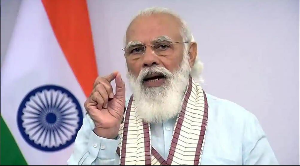 अपने संबोधन में पीएम ने त्योहारों पर चेताया, बोले- लॉकडाउन गया, वायरस नहीं, रहें सचेत